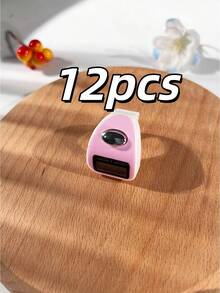Portable Ring Counter Electronic Finger Ring Counter Mini Counter Dual-Tone Candy Color Counter, Suitable For Muslim Prayer And Arabic Praise Bracelet, Long Tassel Style, Can Be Used For Prayer Recitation Counting, Daily Wear And Decoration - Multicolor - View 29