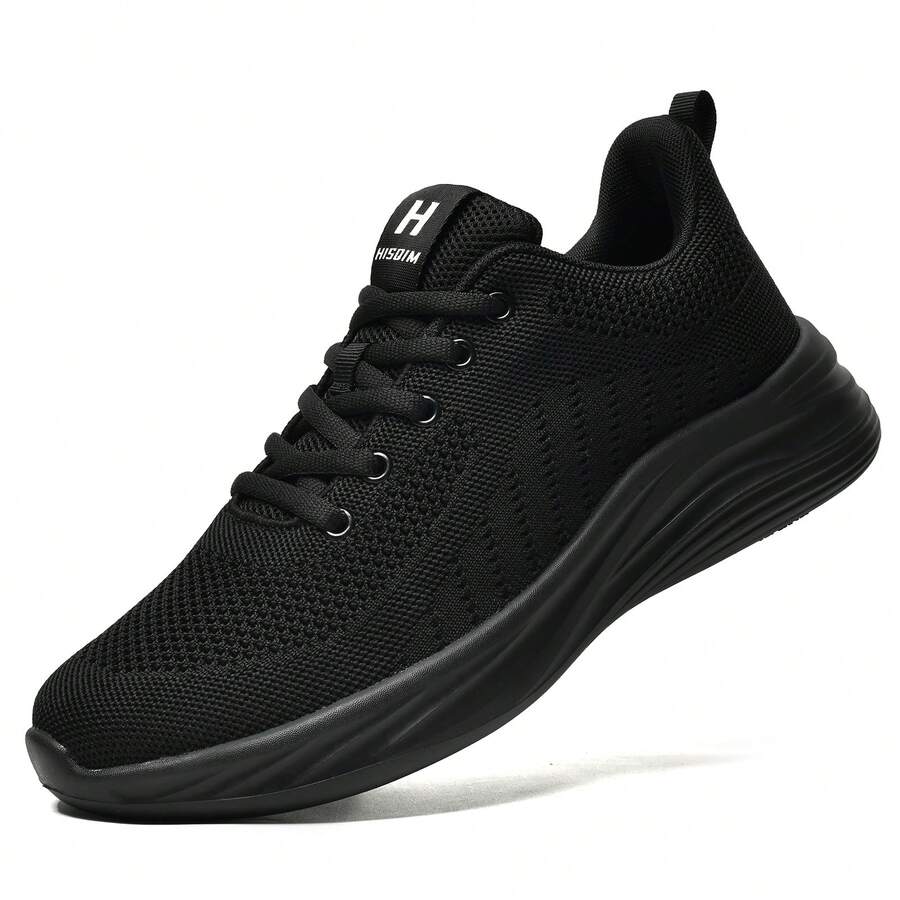 Women's Chef Work Shoes - Oil-Resistant, Non-Slip, All Black, Soft Sole, Shock-Absorbing, Flat Design - Black - View 1