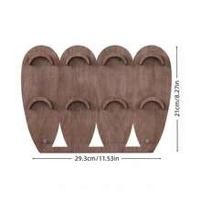 Wooden Bracelet Display Stand Necklace Jewelry Storage Rack Jewelry Storage Shelf Gift For Women Best Friend Home Decor Room Decor Bedroom Decor Jewelry Storage Rack Desktop Display Stand Bracelet Storage Tray - Multicolor - View 7