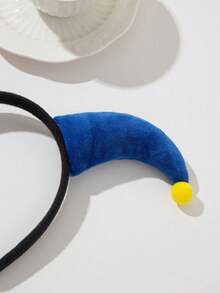 1pc Halloween Funny Clown Holiday Party Headband, Suitable For Holiday Animal Costume, Elegant Polyester Headband, Suitable For All Seasons - Multicolor - View 4