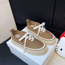 Dual Solid Color Casual Polyester Bow Cross Office Outdoor Campus Spring Summer Autumn - Camel - View 6