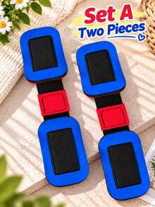 2pcs, Elastic Bands, Used For Thumb Stretching And Big Toe Exercise, Perfect For Nighttime Exercise At Home. These Separated Toe Bands Are Comfortable, Suitable For Stretching, And Also Suitable For Sports And Home Use - Multicolor - View 9
