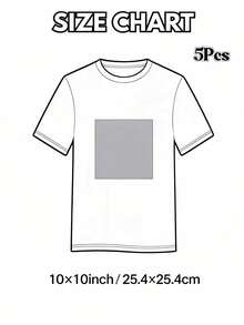 White Ink Transfer Paper For Dark Fabrics, DIY Iron On Heat Transfer Sheets For Custom Designs, Clothing, T-Shirts, Tote Bags, Aprons, Hats And Fabric Accessories, Personalized Craft Supplies For DIY Projects, Gifts And Handmade Decorations - Multicolor - View 20