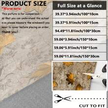 1pc Window Sill Drip Mat, Faucet Mat, Kitchen Sink Drip Mat, Sink | Countertop | Absorbent | Drip Mat, Dirt-Resistant And Easy To Clean, Trimmable, Quick-Drying, Suitable For Kitchen Sink, Vegetable Washing Basin Countertop, Cup Drip, Washbasin, Bar Countertop, Perfect For New Home Housewarming Gift, New Home Kitchen Essential, Moving Gift, Practical Home Gift, Christmas Gift - Multicolor - View 4