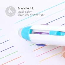 Languo 45-Color Retractable Neutral Pen Set - Erasable, Fine Tip (0.6mm), 3-Pack 9 Colors (1 Pen 3 Colors), Multiple Vibrant Colors, Gel Pen Set, Eyeliner Pen, Needle Pen, Ballpoint Pen, Perfect For Vibrant Color Writing And Sketching, Smooth Writing, Used For Painting, Highlighting, Note-Taking, Making Manuals, Office Use - Multicolor - View 7