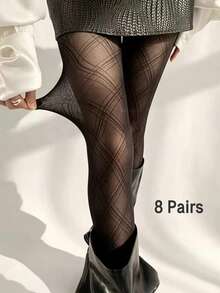 1/2pcs Sexy Women's Black Sheer Jumpsuit, Suitable For Holiday Parties - Multicolor - View 4