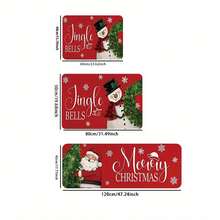 Christmas Decor Kitchen Mat Set, Cute Christmas Snowman Pattern, Fun Machine Washable Carpet With Plastic Backing, Indoor/Outdoor Universal, Holiday Gift Home Decor Rug, Multiple Sizes Available, Suitable For Bathroom, Kitchen, Bedroom, Hallway, Dining Room, Living Room, Indoor/Outdoor Entryway And Other Areas - C - View 6