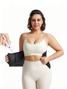 High Elasticity Mesh Waist Belt With Multi-Row Hook And Eye Design, Suitable For Fitness, Yoga, Pilates, Dance And Various Sports Training - Multicolor - View 11