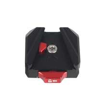 قاعدة تثبيت سريعة للبطاريات V-Mount مطورة مدمجة مضادة للاهتزاز، لوحة قاعدة 38MM Arca-Swiss Photography Cloud Mount مع تصميم زر علوي، متوافقة مع بطاريات كاميرا V-Mount من Yingchen وFeidu وSmallRig وGreen Energy وغيرها - مشاهدة 8