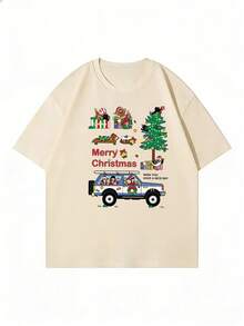 Plus Size T-Shirts - Apricot - View 2