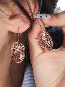 1 Pair Charming Earrings For Women, Wedding, Engagement, Party, Jewelry, Valentine's Day Gift - 1# - View 5