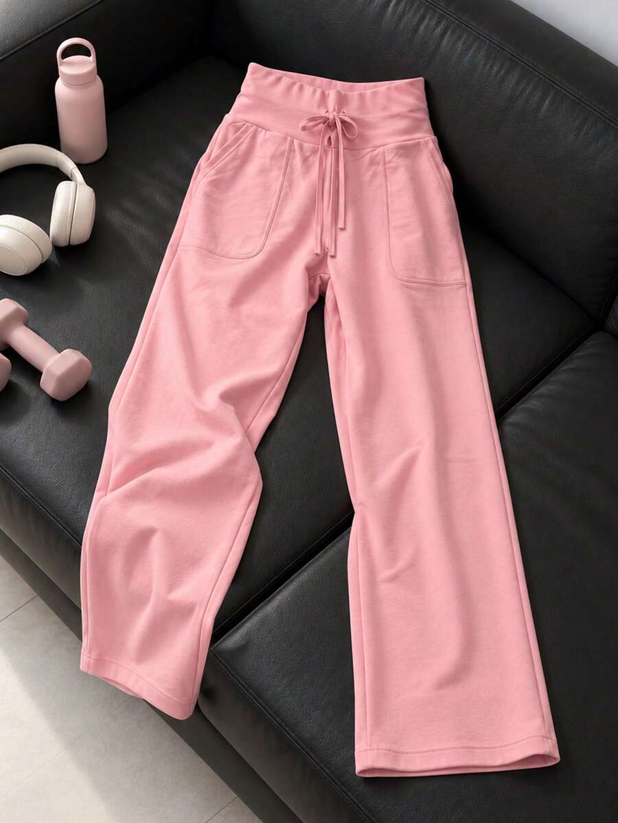 Women Pants - Baby Pink - View 1
