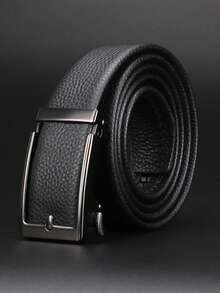 1pc Men Genuine Leather Cowhide Belt, Adjustable Belt For Pants - DTL48 49 - View 9