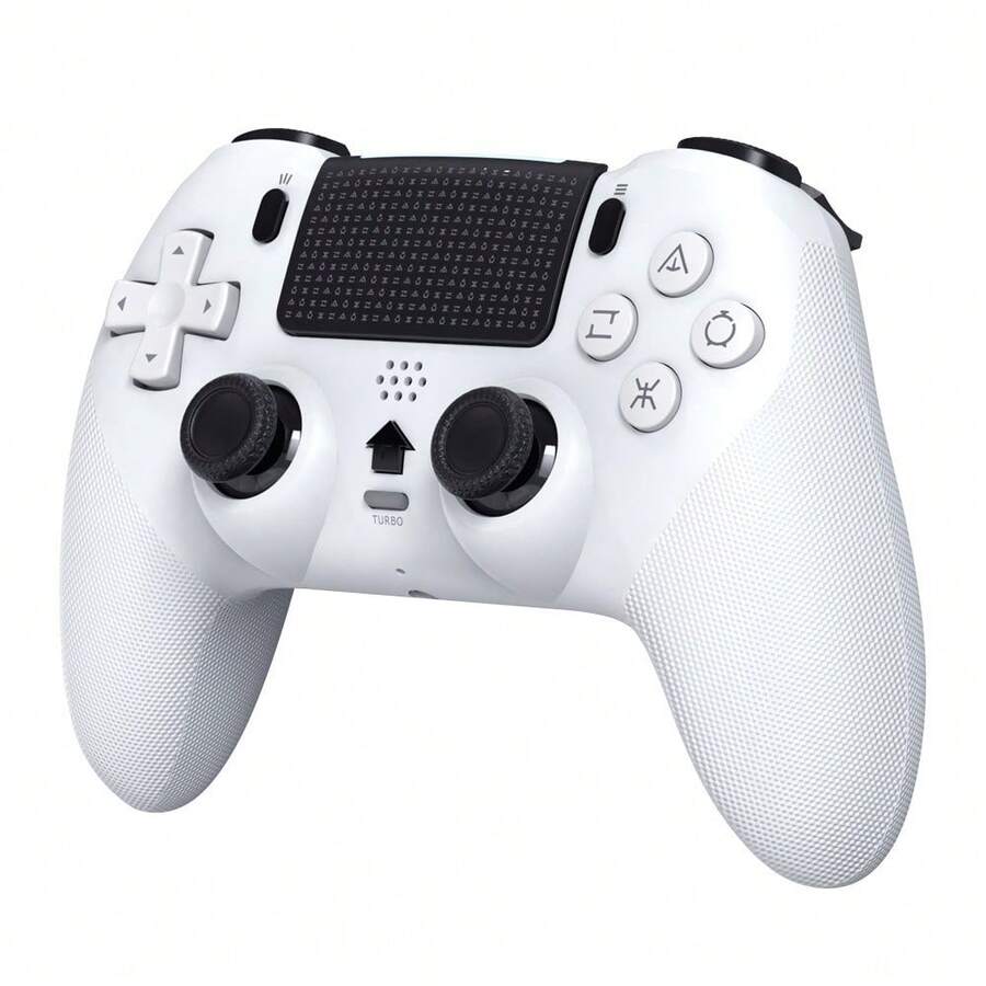 Wireless Controller For P5, P5 Slim, P5 Pro, PC, With Hall Effect Joysticks, Dual Vibration Motors, Six-Axis Gyroscope, Macro Programming, Turbo Mode, 1000mAh Battery, Built-In Speaker, Microphone, 3.5mm Headphone Jack - View 1