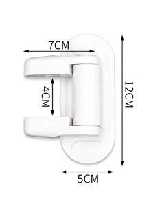 1pc Drill-Free Child Safety Door Lock, Upgraded Door Lock, Anti-Theft, Prevent Children From Opening Doors, Easy Installation Without Tools, Baby Protection Product, Christmas Decoration - Multicolor - View 10