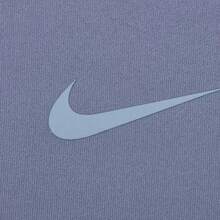 Nike AS W NK ONE DF FITTED LS TOP Women's Crew Neck Long Sleeve Fitted Top - Blue - View 4