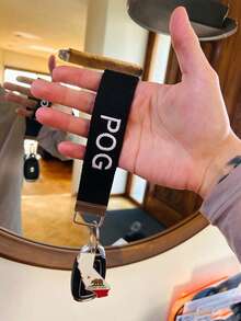 Custom Heat Transfer Keychain, Personalized Keychain (Wristband Style), Customizable Name Or Text Keychain; Suitable For Cars, Motorcycles, Backpacks, Suitcases As Colorful Accessories, Also Can Be Used As Commemorative Gifts. - Multicolor - View 4