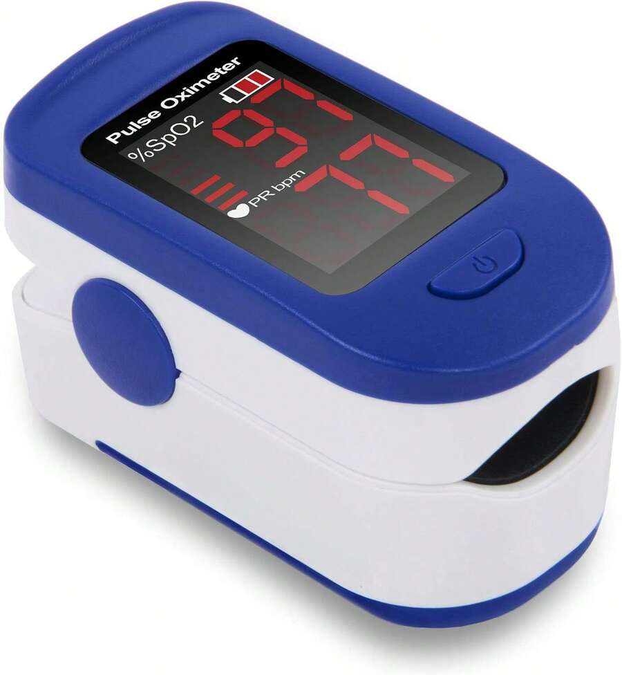 Oximeter & Accessories - Blue - View 1