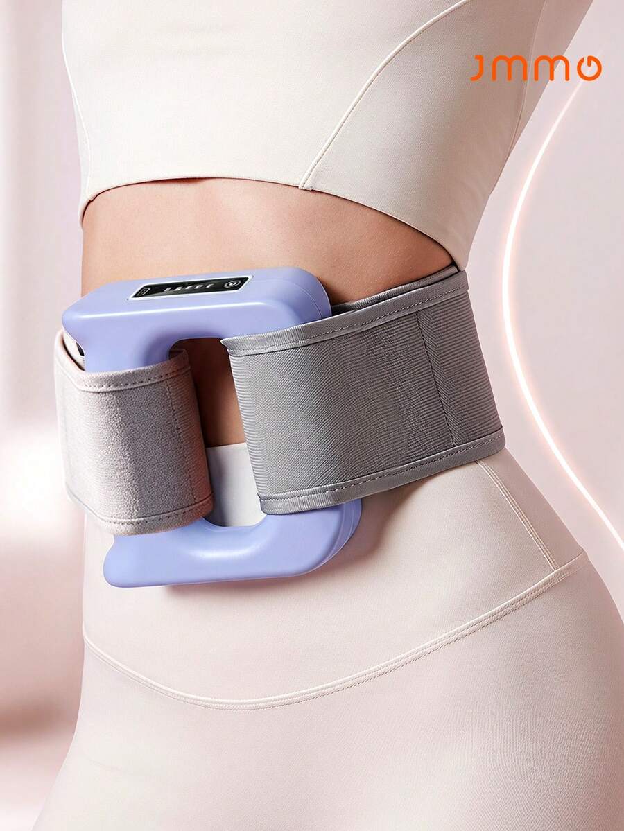 JMMO Fascia Ring, Microcurrent & Vibration Massage Device, Portable Body Care Tool For Arm, Leg, Back & Buttocks - A - View 1
