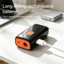 1 Mini Portable Ultrasonic Dog Repellent, Handheld Anti Barking Device With LED Light, USB Rechargeable, Remote Ultrasonic Barking Deterrent, Pet Training Tool, Portable And Easy To Carry, Prevents Dog Bites, Suitable For Outdoor Use. - Multicolor - View 9