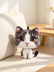 1pc 10/25cm Funny Realistic Mouse Plush Doll, Humorous Prank Gift, Abstract Stuffed Doll With Skeleton For Posing, Cute Birthday Plush Doll Decoration For Friends And Classmates - Multicolor - View 11
