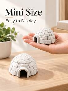 Simulation Of Polar Architectural Model, Miniature Christmas Tree Desktop Decoration, Hand Figure Toy - Multicolor - View 2