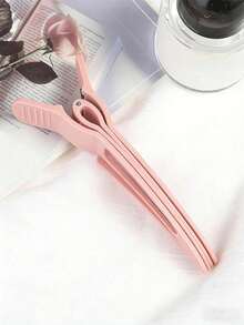 3/2/1pc High Crown Root Fixing Clip, Volumizing Positioning Clip, Women's Styling Alligator Hair Clip - Multicolor - View 6