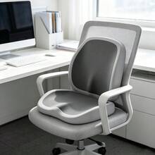 1pc Memory Foam Seat Cushion, Ergonomic Hip Support Chair Pad, Non-Slip Comfortable Cushion, Suitable For Office, Home, Student Desk, Car - Multicolor - View 4