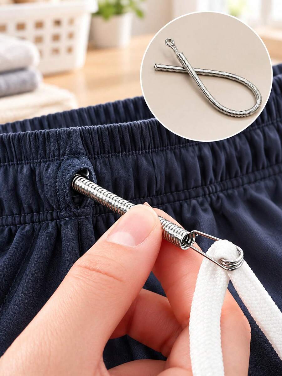 Convenient Threading Tool, Various Sewing Activities, Home Sewing Tool, Rope Threading Tool, Elastic Threading Tool, Elastic Waistband Tool, Sewing Accessories, Christmas, Christmas Clothing, Sewing, Pants Threading Tool, Life Gadget - Multi-color - View 1