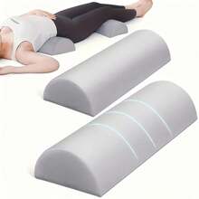 1PC Half Moon Pillow, Leg Knee Back Neck And Waist Support Pillow, Suitable For Back Or Side Sleeping, Semi-Circular Pillow, Ankle And Foot Comfort, Head Neck Spine Hip - Multicolor - View 5