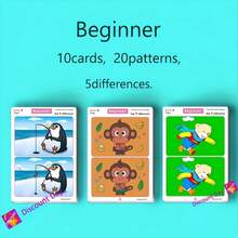 Focus & Observation Drawing Training, Includes 2 Pens + 1 Eraser, Let's Find Together, Erasable & Reusable, Suitable For Holiday Gifts - Z - View 8