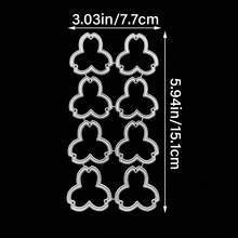 Fall Flowers Cutting Dies For Card Making, Symmetry Floral Die Cuts Holiday Flowers Bloosm Dies Embossing Tool For Scrapbooking DIY Crafting - YG011 - View 4