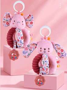 New Pink Baby Multifunctional Grasping Ball Rattle Toy, Educational Early Learning And Hands-On Ability Development - Multicolor - View 2
