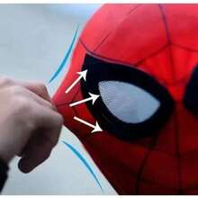 Disney 1pc Spider-Man Universe Character Full Face Mask | Lightweight Durable Elastic Fabric | Cosplay Accessory | Urban Hero Style | Easy To Put On And Take Off, Suitable For Conventions, Events And Photography | Perfect Gift For Friends On Halloween, Christmas, Valentine's Day, Birthday, Back To School, Graduation Season (Mixed Set Randomly Sent) - Multicolor - View 6