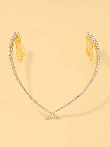1pc Hot-Selling V-Shaped Criss-Cross Headband Niche Design Luxury ...