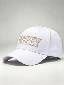 1pc Men's Hats Letter WIFEY Embroidered Caps For Men Adjustable Design Perfect For Outdoor Excursions, Hiking, And Everyday Wear-A Perfect Gift - Multicolor - View 13