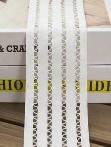 1pc Colorful Triangle Mesh Hollow Elastic Stretch Band, Width 63mm-73mm, Suitable For Fashion Clothing Accessories, Handmade Crafts, DIY Creation & Design - Multicolor - View 15