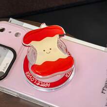 1pc New Creative Red Apple Phone Magnetic Stand Compatible With Magsafe Strong Adsorption Desktop Slouchy Support Bracket - Multicolor - View 6