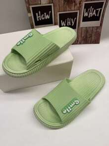 Sanadalias de Suela Gruesa, Sandalias de Descanso de Suela Resistente Comodas Y Antideslizantes. - VERDE - Ver 3