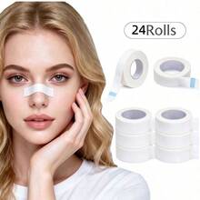 8 cuộn băng dán mũi không dệt định hình nâng mũi, băng giấy không gây dị ứng, băng vi lỗ thoáng khí có keo dính - màu nâu - Xem 11