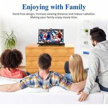 1 Pieza Amplificador de Pantalla para Teléfono Plegable HOG.F3 de 10 Pulgadas, Soporte para Videos 3D, Compatible con Móviles, 25*15*3cm, fácil de montar, resistente. - Negro clásico - Ver 4