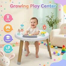UBRAVOO Baby Stationary Activity Centers - White - View 5