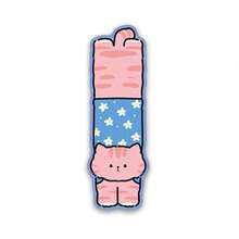1pc Meow Woof Cute Pet Bookmarks, Book Learning Annotation Cards, Reading Book Clips, Animal Acrylic Bookmarks - Multicolor - View 6