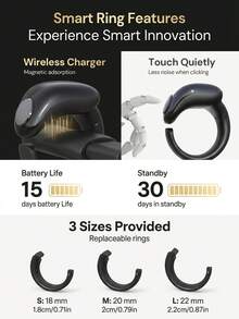 Tasbih Zikr Smart Ring, Adjustable Ring Finger Counter ,APP Support Digital Counter Prayer Reminder Rings, Waterproof 4 Digit Finger Counter Zikr Ring For Muslims New High-End Counter Zikr Ring Salam Smart Ring With Waterproof Rating IP67 - Black-upgraded - View 4