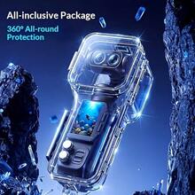 Waterproof Case For Insta360 Luna Ultra, Deep Waterproof Action Camera Protective Cover, Anti-Drop For Deep Diving And Shooting - View 9