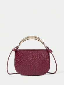 Women Arm Bags - Burgundy - View 1