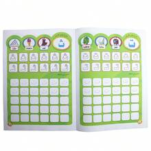 兒童阿拉伯字母描紅練習練習冊，彩色卡通阿拉伯字母寫作練習書，幼兒早期語言學習手寫練習冊，適合居家學習、幼兒園課堂與日常學習練習抄寫本 - 1 本書(B) - 查看 3
