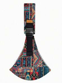1pc Baby Carrier, Toddler Carrier, Newborn Carrier, Portable Lightweight Carrier, Anti-Slip Hip Seat Multifunctional Carrier - Multicolor - View 9