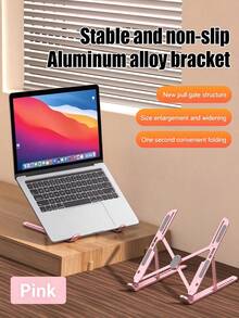 1pc Multi-Function Adjustable Phone Stand, Telescopic & Flexible Tablet Desktop Support, Creative Decoration, Charging Friendly, Anti-Slip Design, Suitable For Multiple Scenarios, Ideal Christmas Gift, Suitable For Office Desk, Home, Car And Office - Ideal Choice For Tech Enthusiasts And Students, Comes With Storage Rack And Cable Clip, No Drilling Required, No-Damage Adhesive, Universal Fit, Suitable For Multiple Countries/Regions - Multicolor - View 2