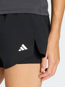 Adidas Women's WE MIN 2IN1 SH Woven Shorts KB1242 - Black - View 4